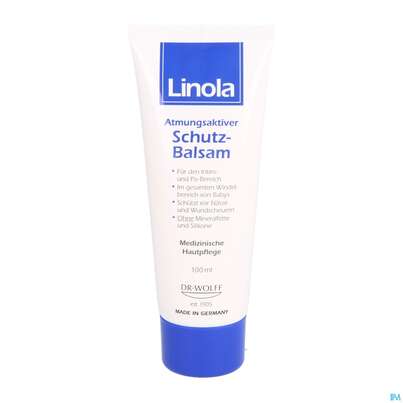 Sie sehen eine Packung LINOLA SCHUTZ BLS, 100 Milliliter, Produktbild: 06 LINOLA SCHUTZ BLS, 100 Milliliter, A-Nr.: 4109248 - 06