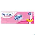 Sie sehen eine Packung Femtest Frühtest Neu, 1 Stück, Produktbild: 01 Femtest Frühtest Neu, 1 Stück, A-Nr.: 4269673 - 01