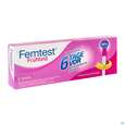 Sie sehen eine Packung Femtest Frühtest Neu, 1 Stück, Produktbild: 03 Femtest Frühtest Neu, 1 Stück, A-Nr.: 4269673 - 03