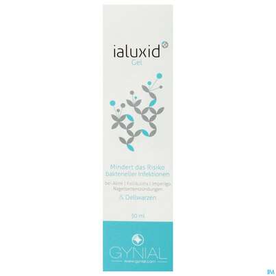 Sie sehen eine Packung IALUXID GEL, 30 Milliliter, Produktbild: 01 IALUXID GEL, 30 Milliliter, A-Nr.: 4099691 - 01