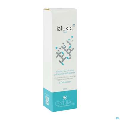 Sie sehen eine Packung IALUXID GEL, 30 Milliliter, Produktbild: 02 IALUXID GEL, 30 Milliliter, A-Nr.: 4099691 - 02