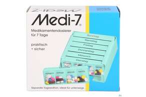 DISPENSER MEDI -7PHA TÜRKIS, 1 Stück, A-Nr.: 3742647 - 01