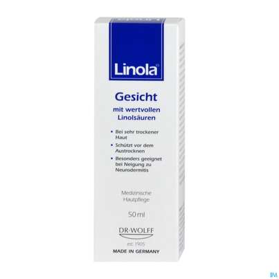 Sie sehen eine Packung LINOLA GESCR, 50 Milliliter, Produktbild: 02 LINOLA GESCR, 50 Milliliter, A-Nr.: 4089505 - 02