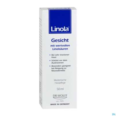 Sie sehen eine Packung LINOLA GESCR, 50 Milliliter, Produktbild: 03 LINOLA GESCR, 50 Milliliter, A-Nr.: 4089505 - 03