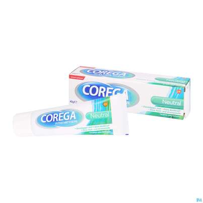 Sie sehen eine Packung Corega Ultra Haftcreme Halt +kruemelschutz 40g, Produktbild: 05 Corega Ultra Haftcreme Halt +kruemelschutz 40g, A-Nr.: 3747857 - 05