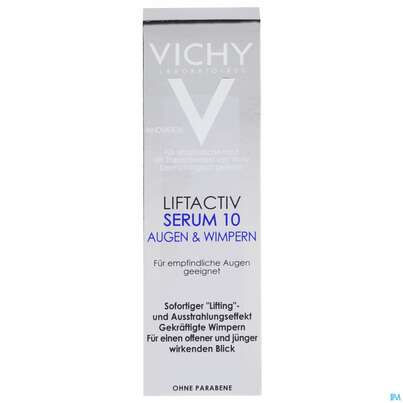 Sie sehen eine Packung VICHY LIFTACTIV SERUM AU-WIM, 15 Milliliter, Produktbild: 01 VICHY LIFTACTIV SERUM AU-WIM, 15 Milliliter, A-Nr.: 4090359 - 01