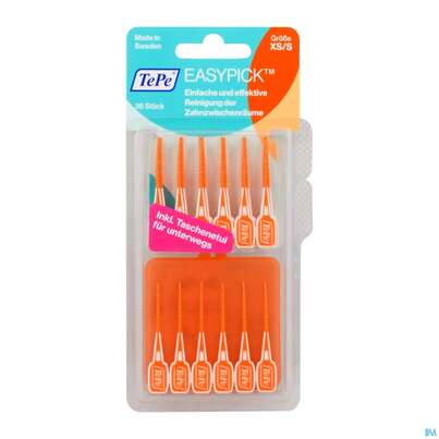 Sie sehen eine Packung Tepe Easypick Xs/s 36st, Produktbild: 05 Tepe Easypick Xs/s 36st, A-Nr.: 4261051 - 05