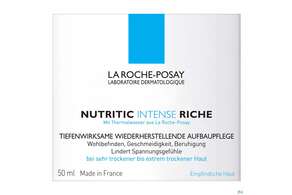 La Roche-Posay Nutritic Intense Riche Aufbaupflege , 50 Milliliter, A-Nr.: 4083916 - 01