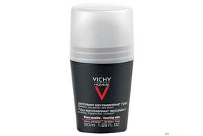 Vichy Homme Anti-Transpirant Extreme Control 72h Roll-On, 50 Milliliter, A-Nr.: 3724388 - 01
