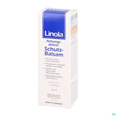 Sie sehen eine Packung LINOLA SCHUTZ BLS, 50 Milliliter, Produktbild: 02 LINOLA SCHUTZ BLS, 50 Milliliter, A-Nr.: 4241769 - 02