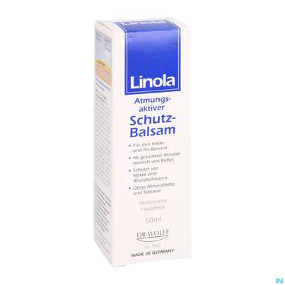 Sie sehen eine Packung LINOLA SCHUTZ BLS, 50 Milliliter, Produktbild: 03 LINOLA SCHUTZ BLS, 50 Milliliter, A-Nr.: 4241769 - 03