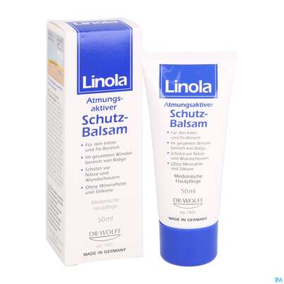 Sie sehen eine Packung LINOLA SCHUTZ BLS, 50 Milliliter, Produktbild: 05 LINOLA SCHUTZ BLS, 50 Milliliter, A-Nr.: 4241769 - 05