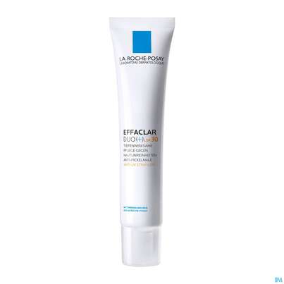 Sie sehen eine Packung La Roche-Posay Effaclar Duo (+) LSF 30, 40 Milliliter, Produktbild: 04 La Roche-Posay Effaclar Duo (+) LSF 30, 40 Milliliter, A-Nr.: 4064646 - 04