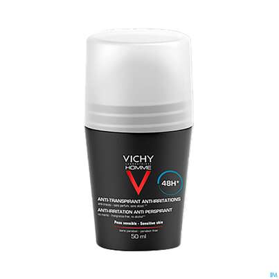 Sie sehen eine Packung VICHY HOMME DEO EMPF.H 48H, 50 Milliliter, Produktbild: 02 VICHY HOMME DEO EMPF.H 48H, 50 Milliliter, A-Nr.: 3724394 - 02
