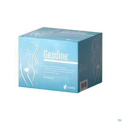 Sie sehen eine Packung GESDINE INOSITOL +FOLSAEURE, 60 Stück, Produktbild: 01 GESDINE INOSITOL +FOLSAEURE, 60 Stück, A-Nr.: 4234031 - 01