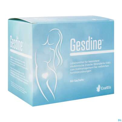 Sie sehen eine Packung GESDINE INOSITOL +FOLSAEURE, 60 Stück, Produktbild: 03 GESDINE INOSITOL +FOLSAEURE, 60 Stück, A-Nr.: 4234031 - 03