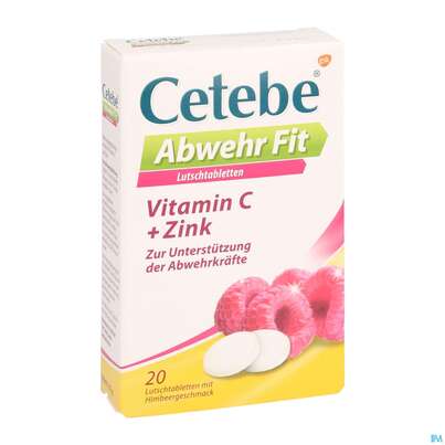 Sie sehen eine Packung CETEBE ABWEHR FIT LTBL, 20 Stück, Produktbild: 03 CETEBE ABWEHR FIT LTBL, 20 Stück, A-Nr.: 4056546 - 03