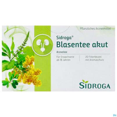 Sidroga Blasentee akut, 20 Stück, A-Nr.: 4039430 - 01