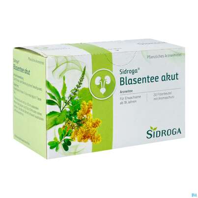Sidroga Blasentee akut, 20 Stück, A-Nr.: 4039430 - 02