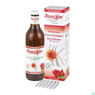 Sie sehen eine Packung ROSAXAN PLUS VIT D, 750 Milliliter, Produktbild: 04 ROSAXAN PLUS VIT D, 750 Milliliter, A-Nr.: 4041622 - 04