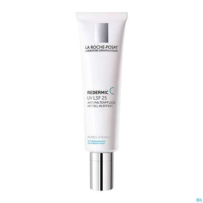 Sie sehen eine Packung La Roche-Posay Pure Vitamin C Leichte Anti-Falten Pflege LSF 25 , 40 Milliliter, Produktbild: 05 La Roche-Posay Pure Vitamin C Leichte Anti-Falten Pflege LSF 25 , 40 Milliliter, A-Nr.: 4032528 - 05