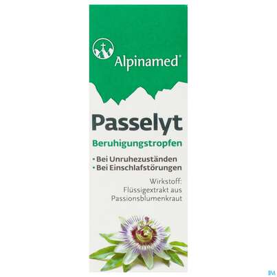 Sie sehen eine Packung ALPINAMED PASSELYT TR, 30 Milliliter, Produktbild: 01 ALPINAMED PASSELYT TR, 30 Milliliter, A-Nr.: 4212360 - 01