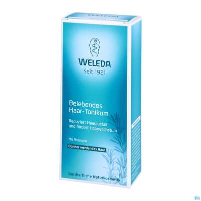 Sie sehen eine Packung Weleda Haar-tonikum Belebend 100ml, Produktbild: 03 Weleda Haar-tonikum Belebend 100ml, A-Nr.: 4021915 - 03