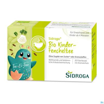Sidroga Bio Kinder Fenchel Tee, 20 Stück, A-Nr.: 3628325 - 03