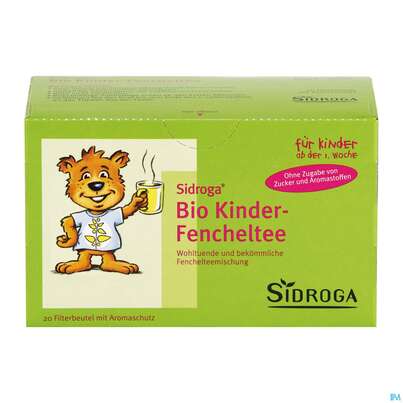 Sidroga Bio Kinder Fenchel Tee, 20 Stück, A-Nr.: 3628325 - 04