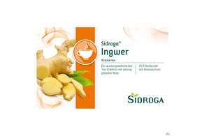 Sidroga Ingwer Tee, 20 Stück, A-Nr.: 3620163 - 01