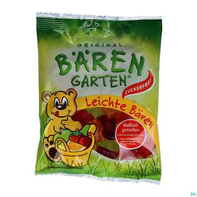 Sie sehen eine Packung Original Baerengarten Leichte Baeren Zuckerfrei 150g, Produktbild: 01 Original Baerengarten Leichte Baeren Zuckerfrei 150g, A-Nr.: 4183871 - 01