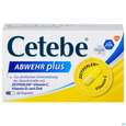 Sie sehen eine Packung CETEBE ABWEHR PLUS KPS, 60 Stück, Produktbild: 01 CETEBE ABWEHR PLUS KPS, 60 Stück, A-Nr.: 4171098 - 01
