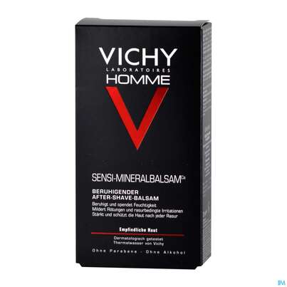 Sie sehen eine Packung VICHY HOMME SENSI BLS CA, 75 Milliliter, Produktbild: 04 VICHY HOMME SENSI BLS CA, 75 Milliliter, A-Nr.: 3595838 - 04