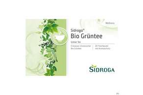 Sidroga Bio Grüntee, 20 Stück, A-Nr.: 3577119 - 01
