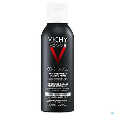 Sie sehen eine Packung VICHY HOMME RAS.SCH ANTI-IRR, 200 Milliliter, Produktbild: 01 VICHY HOMME RAS.SCH ANTI-IRR, 200 Milliliter, A-Nr.: 3595844 - 01