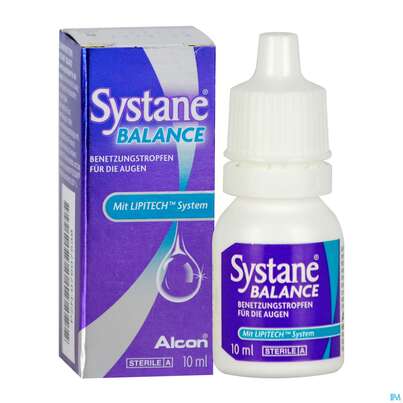 Sie sehen eine Packung SYSTANE BALANCE BENETZ.AU-TR, 10 Milliliter, Produktbild: 04 SYSTANE BALANCE BENETZ.AU-TR, 10 Milliliter, A-Nr.: 3987260 - 04