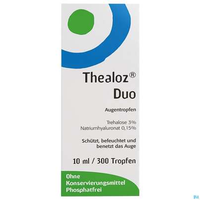 Sie sehen eine Packung THEALOZ DUO AU-TR ORIGINAL, 10 Milliliter, Produktbild: 01 THEALOZ DUO AU-TR ORIGINAL, 10 Milliliter, A-Nr.: 3946410 - 01