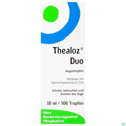 Sie sehen eine Packung THEALOZ DUO AU-TR ORIGINAL, 10 Milliliter, Produktbild: 02 THEALOZ DUO AU-TR ORIGINAL, 10 Milliliter, A-Nr.: 3946410 - 02