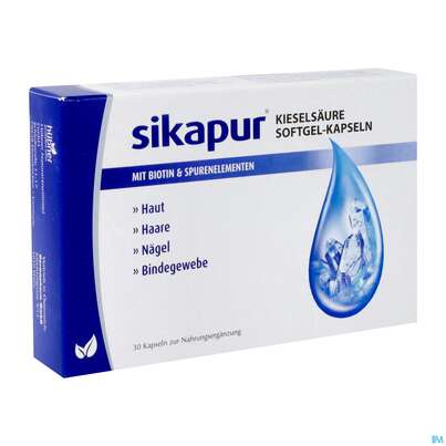 Sie sehen eine Packung Sikapur Softgel Kapseln 30st, Produktbild: 03 Sikapur Softgel Kapseln 30st, A-Nr.: 3942211 - 03