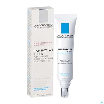 Sie sehen eine Packung La Roche-Posay Pigmentclar Augen ausgleichende Augenpflege, 15 Milliliter, Produktbild: 03 La Roche-Posay Pigmentclar Augen ausgleichende Augenpflege, 15 Milliliter, A-Nr.: 4164661 - 03