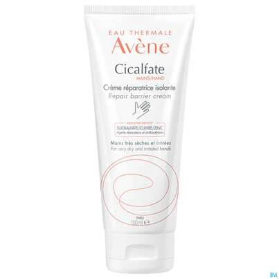 Sie sehen eine Packung Avene Cicalfate Handcreme, 100 Milliliter, Produktbild: 01 Avene Cicalfate Handcreme, 100 Milliliter, A-Nr.: 4160723 - 01