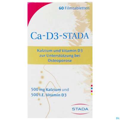 Ca-D3-STADA Filmtabletten, 60 Stück, A-Nr.: 3532803 - 01