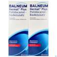 Sie sehen eine Packung Balneum-hermal -plus Polidocanol Badezus. Bp2x5 1000ml, Produktbild: 01 Balneum-hermal -plus Polidocanol Badezus. Bp2x5 1000ml, A-Nr.: 3539751 - 01