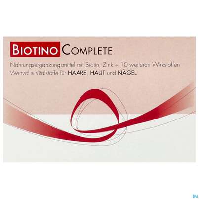 Sie sehen eine Packung BIOTINO COMPLETE KSP, 60 Stück, Produktbild: 01 BIOTINO COMPLETE KSP, 60 Stück, A-Nr.: 3493859 - 01