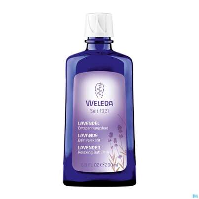Sie sehen eine Packung Weleda Lavendel -entspannungsbad 200ml, Produktbild: 03 Weleda Lavendel -entspannungsbad 200ml, A-Nr.: 2156278 - 03