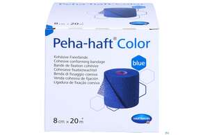 Peha-haft Color Latexfrei Blue 20mx 8cm 1st, A-Nr.: 3879837 - 01