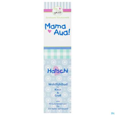 Sie sehen eine Packung MAMA-AUA HATSCHI KR.BD, 150 Milliliter, Produktbild: 01 MAMA-AUA HATSCHI KR.BD, 150 Milliliter, A-Nr.: 3878482 - 01
