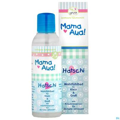 Sie sehen eine Packung MAMA-AUA HATSCHI KR.BD, 150 Milliliter, Produktbild: 04 MAMA-AUA HATSCHI KR.BD, 150 Milliliter, A-Nr.: 3878482 - 04