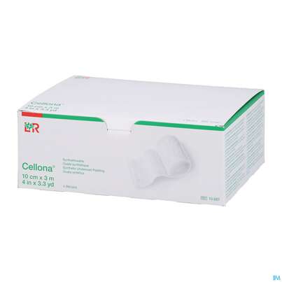 Sie sehen eine Packung Cellona Synthetikwatte 3mx 10cm 4st, Produktbild: 04 Cellona Synthetikwatte 3mx 10cm 4st, A-Nr.: 2388675 - 04