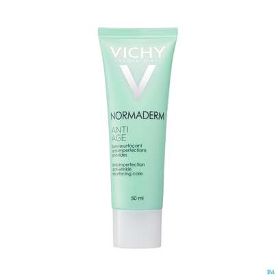 Sie sehen eine Packung Vichy Normaderm Anti-Age, 50 Milliliter, Produktbild: 03 Vichy Normaderm Anti-Age, 50 Milliliter, A-Nr.: 3855860 - 03